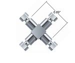 CROSS/0.020"　THRU　HOLE　U-430