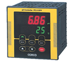 パネル型　水質測定器　4点出力比例制御pH指示調節計　PE-31EFP