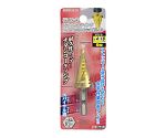 EARTH　MAN ストッパー付チタンコーティングスパイラルステップドリル9段Φ4～18mm　STD-21