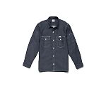 Leeメンズワーク長袖シャツ　インディゴネイビー　XL　LWS46001-8 XL