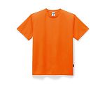 4.3オンスドライTシャツ（ポリジン加工）　オレンジ　150　MS1154-13 150