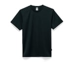 4.3オンスドライTシャツ（ポリジン加工） ブラック 130　MS1154-16 130