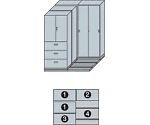 NW型並行移動書庫用ベース　MNW-3221-ACC