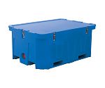 保冷ボックス　ルドボックス#1000LD（本体・フタセット）　ブルー　SK-1000LD-BL