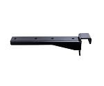 Walist　ウォリスト1×4材用　棚受金具　2枚用　黒　WAT-033