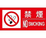 消防標識ステッカー　禁煙・NOSMOKING　消防-12B　250×500mm　059212