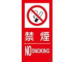 消防標識ステッカー　禁煙・NOSMOKING　消防-15B　500×250mm　059215