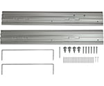 テレビ壁掛けレール　ダブル　500　シルバー　M-5052