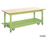 ペダル昇降移動式作業台KTタイプ　W1500×D750×H740mm　KT-157IG