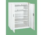 ミニ工具室（横ケント式）スチール扉タイプ　W1022×D623×H1350mm　K-K1001W