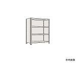 物品棚LE型　120kg/段　高さ1200mm　4段タイプ　W875×D300×H1200mm　LE8114
