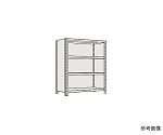 物品棚LE型　120kg/段　高さ1200mm　4段タイプ　W1500×D300×H1200mm　LWE8514