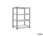 中軽量棚NEW型　200kg/段　単体　高さ1500mm　4段タイプ　W900×D300×H1500mm　NEW-9114