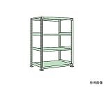 中量棚NL型　300kg/段　単体　高さ1800mm　4段タイプ　W900×D450×H1800mm　NL-1124