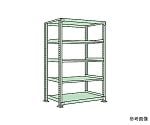 中量棚NL型　300kg/段　単体　高さ2400mm　5段タイプ　W900×D450×H2400mm　NL-3125