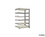 中量棚WG型　300kg/段　連結　高さ2400mm　6段タイプ　W1200×D900×H2400mm　WG-3366R