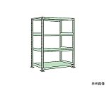 中量棚C型　500kg/段　単体　高さ1800mm　4段タイプ　W900×D450×H1800mm　C-1124