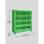 中量棚PB型パネル付　500kg/段　単体　高さ1800mm　5段タイプ　W1800×D900×H1800mm　PBG-1765