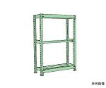 タイヤラック　200kg/段　単体　高さ1800mm　3段タイプ　W1800mm×D600×H1800mm　MT1818L03T