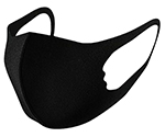 秋冬向け・洗えるマスク　3枚×20パックセット　子供用ブラック　L-WRMC3-BK