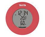 デジタル温湿度計　ピンク　TT-585-PK