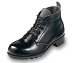 耐水耐油耐薬品靴中編　黒　23.5cm　AGS212P