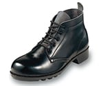 耐水耐油耐薬品靴中編　黒　25.5cm　AGS212P