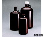細口褐色丸型ボトル（PPCO）　4L　2204-0010JP