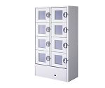 コールドロッカー　扉ガラス有りタイプ　HPK-8R9-G