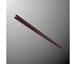 21cm六角箸 マット濃茶　H 91-MBN