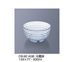 冷麺鉢　アクアブルー　CB-92_AQB
