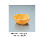 丸小鉢　メロンオレンジ　MB-647_MO