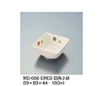 四角小鉢　江戸小紋　MB-686_EMED