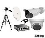 測温用サーモグラフィー監視カメラ式バレット・タレット型用三脚/金具セット2（PoE/PoE+対応ネットワークスイッチ）　BS-TB-SET02