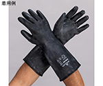 [Ｍ/360mm]手袋(耐切創･耐薬品･耐酸･耐溶剤　EA354BW-16