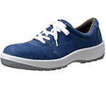 JIS規格　安全靴（ひもタイプ）　ブルー　23.5cm　MSN350-BL-23.5
