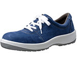 JIS規格　安全靴（ひもタイプ）　ブルー　25.0cm　MSN350-BL-25.0
