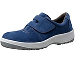JIS規格　安全靴（マジックタイプ）　ブルー　25.0cm　MSN355-BL-25.0