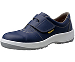 JIS規格　安全靴（マジックタイプ）　静電　ネイビー　小　22.5cm　MSN395S-NV-22.5
