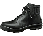 JIS規格　超耐滑底安全靴　ハイグリップセフティ・中編上靴　ブラック　25.0cm　HGS520-25.0