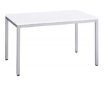 ミーティングテーブル<ADタイプ>　ホワイト　AD-1280