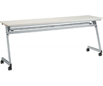 デリカフラップテーブル〈レクスト〉　ホワイト　LXT-M1845R