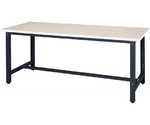 デリカワークテーブル・ライト　耐荷重300kgタイプ　天板タイプ/ポリエステル化粧板（ホワイトグレー）　WZL-1875N