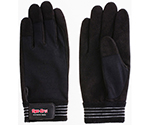 人工皮革手袋 シンクロ ブラック S 1ケース（10双入）　7705