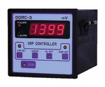 パネル型　ORP指示調節計（DIN96小型デジタル）AC200V電源　DC4～20mA絶縁出力　DORC-3-22