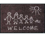 wash+dry　50×75cm　Welcome　SunnySide　brown　JS2S001080A0ACA7TA35