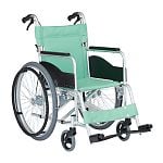 アルミ製スタンダード車椅子　抗菌シート仕様　ハイブリッドタイヤ仕様　AR-201B HB-AB