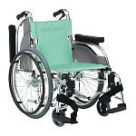 アルミ製多機能車椅子　自走型　抗菌シート仕様　ハイブリッドタイヤ仕様　AR-501 HB-AB