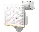 12W×1灯　フリーアーム式　LEDセンサーライト　リモコン付　LED-AC1015