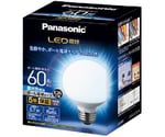 LED電球　E26口金　ボール電球タイプ　70mm径　60形相当　昼光色相当　LDG6DG70W